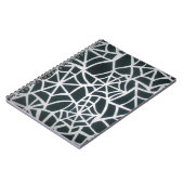 Web of Mystery: Delicate Trap - White Spider Notitieboek (Linkerzijde)