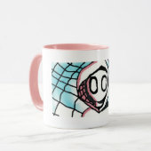 Web of Spidergirl Mok (Voorkant links)