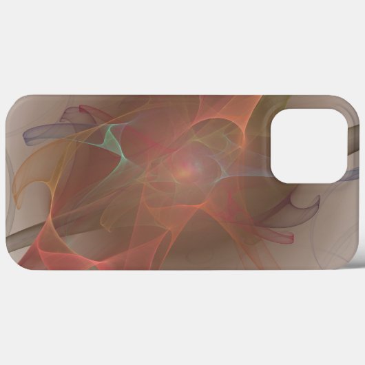 Web of Time abstracte kunst Case-Mate iPhone Case (Achterkant (horizontaal))