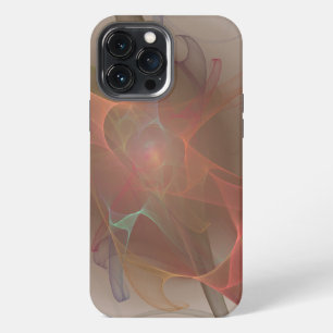 Web of Time abstracte kunst iPhone 13 Pro Max Hoesje