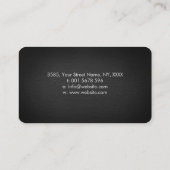 Web of Wyrd and Runic Alphabet Visitekaartje (Achterkant)