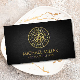 Web of Wyrd and Runic Alphabet Visitekaartje