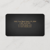 Web of Wyrd in flower of life Visitekaartje (Achterkant)