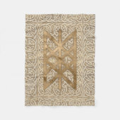Web of Wyrd The Matrix of Fate -  Gold Fleece Deken (Voorkant)