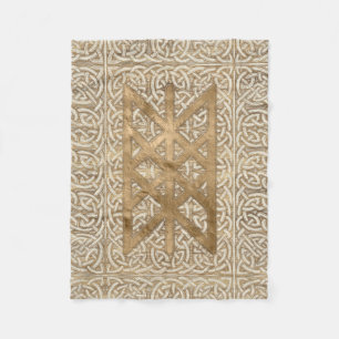 Web of Wyrd The Matrix of Fate -  Gold Fleece Deken