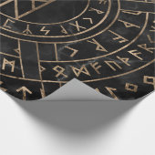 Web of Wyrd The Matrix of Fate - Marble and gold Cadeaupapier (Hoek)