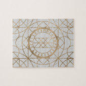 Web of Wyrd The Matrix of Fate - Pastel Gold Legpuzzel (Horizontaal)