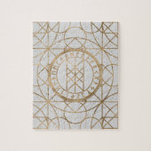 Web of Wyrd The Matrix of Fate - Pastel Gold Legpuzzel (Verticaal)