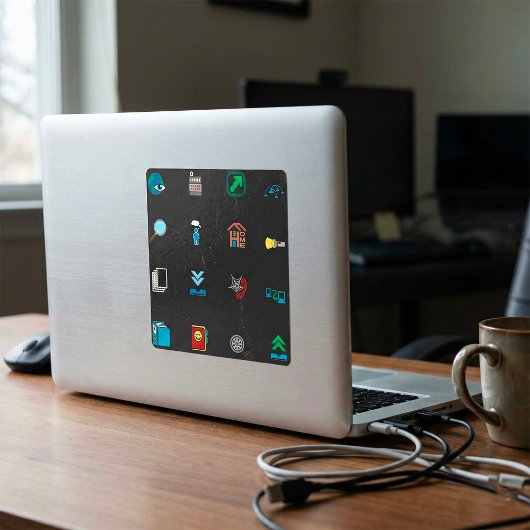 Web-pictogrammen Stickers