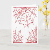 Web Red Spider Kaart (Gele Bloem)