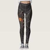 Web spin en spin leggings (Voorkant)