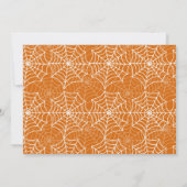 web | spookvleermuizen | Halloween verjaardagsuitn Kaart (Achterkant)