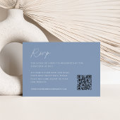 Web Tide Wedding QR-code RSVP Kaartje
