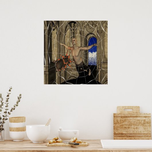 Web Vampire Spiders Poster (Keuken)