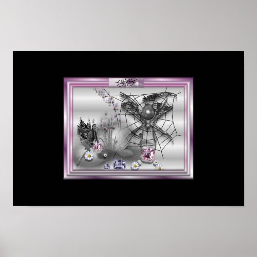 WEB VAN DIAMONDEN POSTER (Voorkant)