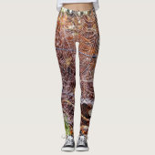 Web van Europese Tuin Spin Leggings (Voorkant)