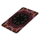 Web van Kleur Kaleidoscope Premium Flexi Magnet Magneet (Linkerzijde)