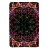 Web van Kleur Kaleidoscope Premium Flexi Magnet Magneet (Verticaal)