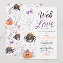 Web van Liefde Halloween Babyfeest