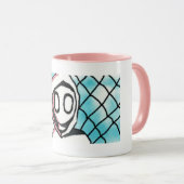 Web van Spidergirl Mok (Voorkant rechts)