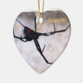 Web van weduwe keramisch ornament (Links)