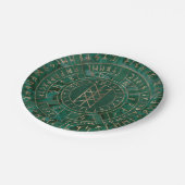 Web van Wyrd - Malachite, leder en goud Papieren Bordje (Gekanteld)