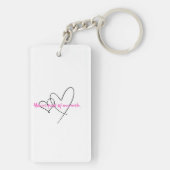 Web Within – Art of Hidden Strength Sleutelhanger (achterkant)