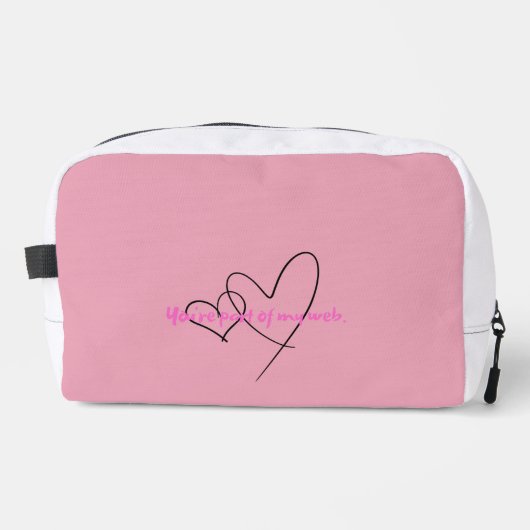 Web Within – Art of Hidden Strength Toilettasje (Voorkant)