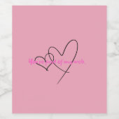 Web Within – Art of Hidden Strength Wijn Etiket (Enkel label)