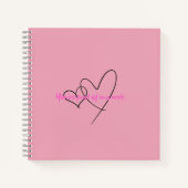 Web Within – Kunst van Verborgen Sterkte Notitieboek (Voorkant)