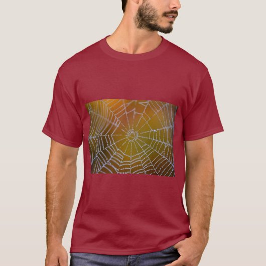 Web Wonders – Modern Digital Web Print T-shirt (Voorkant)