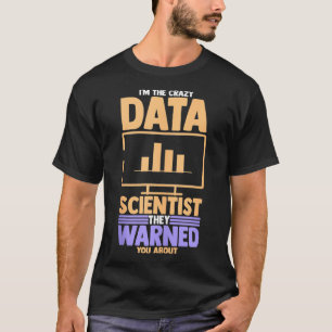 Webanalyse van computerleerinformatie t-shirt