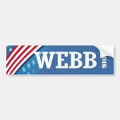 WEBB 2016 BUMPERSTICKER (Voorkant)