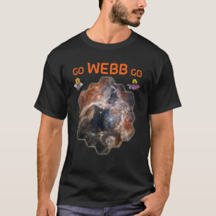 WEBB GO Webb Space Telescope New Tarantula N T-shirt