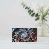 Webb Rainbow Spiral Galaxy Visitekaartje (Staand voorkant)