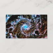 Webb Rainbow Spiral Galaxy Visitekaartje (Voorkant)