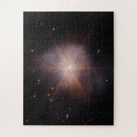 WEBB RUIMTETELESCOOP ARP 220 Galaxy Interactie Legpuzzel (Verticaal)