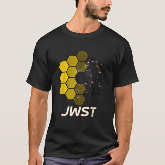 Webb-ruimtetelescoopspiegels Webb s eerste diepe v T-shirt (Voorkant)