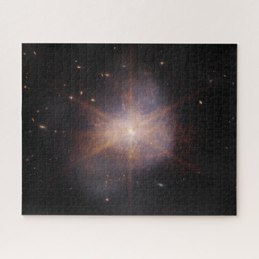 WEBB RUIMTETELESCOPEN Galaxy Interacties ARP 220 Legpuzzel (Horizontaal)