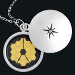 Webb Space Telescope science nasa heelal Locket Ketting<br><div class="desc">Webb Space Telescope science nasa heelal ster kosmos astronomie</div>