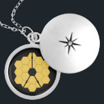 Webb Space Telescope science nasa heelal Locket Ketting<br><div class="desc">Webb Space Telescope science nasa heelal ster kosmos astronomie</div>