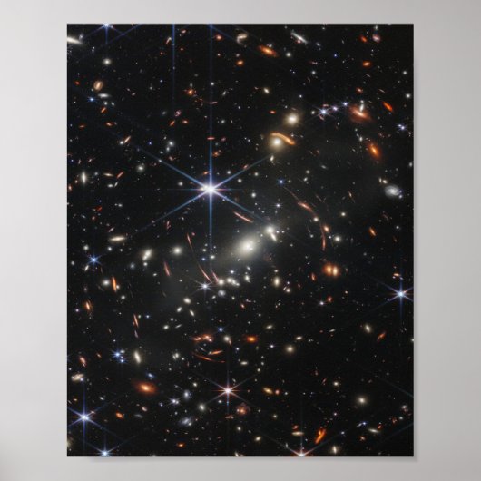 Webb Space Telescope science nasa universe star as Poster (Voorkant)