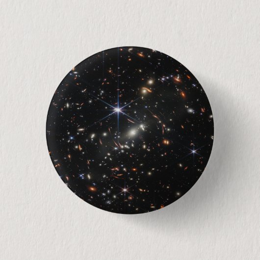 Webb Space Telescope science nasa universe star as Ronde Button 3,2 Cm (Voorkant)