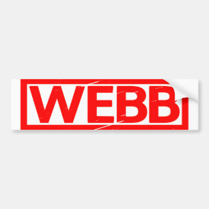Webb Stamp Bumpersticker