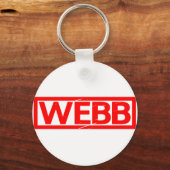 Webb Stamp Sleutelhanger (Voorkant)