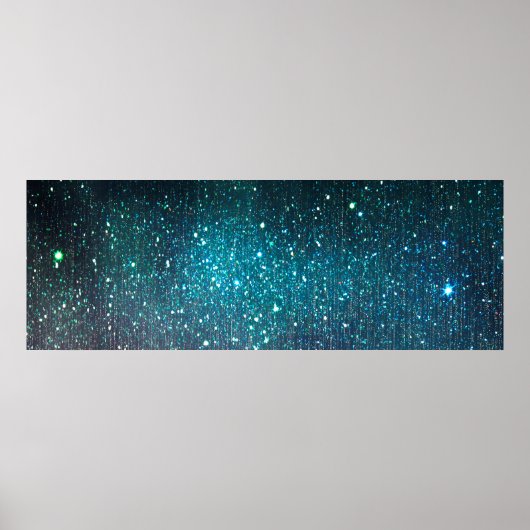 webbanner achtergrond van glitter light poster (Voorkant)