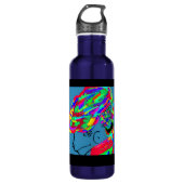 Webbed Skinned Creature Stainless Steel Bottle Waterfles (Voorkant)