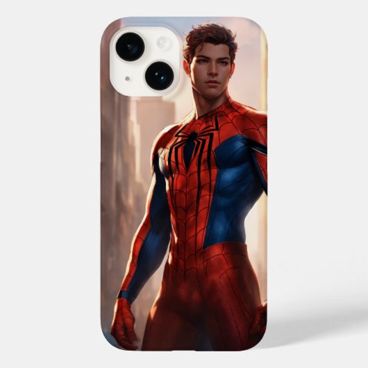 Webbed Vigilance: Stanley Artgerm Lau-geïnspireerd Case-Mate iPhone Case (Achterkant)