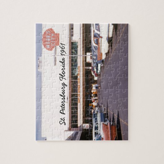 Webb's City St. Petersburg Florida Fotopuzzel Legpuzzel (Verticaal)