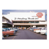 Webb's City St. Petersburg Florida Photo Print Foto Afdruk (Voorkant)